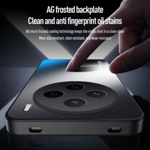 Funda mate híbrida AG de acrílico a prueba de golpes de lujo para vivo X200s - Imagen 1 de 22