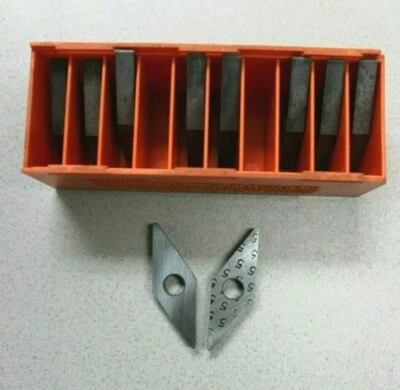 GE Carboloy VNMA-432E Carbide Inserts, Brand New Old Stock, Lot of 10 Inserts