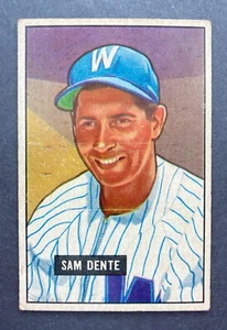1951 Bowman #133 Sam Dente (Washington Senators) - Picture 1 of 2