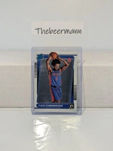 2021-22 Panini Optic Cade Cunningham Rated Rookie #161 Detroit Pistons - Picture 1 of 2