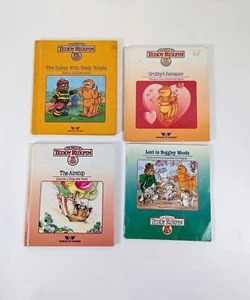 Lote de 4 libros de cuentos de peluche Ruxpin años 80 - Imagen 1 de 7