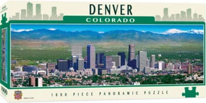 Masterpieces 1000pcs City Colorado Panoramic Denver Jigsaw Puzzle - Picture 1 of 1