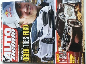 AUTO HEBDO AUTOHEBDO N° 2093 SPECIAL PRESENTATION RALLY PARIS DAKAR 2017 PEUGEOT - Picture 1 of 1