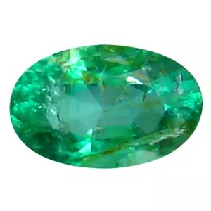 0.25 ct Grand looking Oval Cut (5 x 3 mm) Colombian Emerald Natural Gemstone - Picture 1 of 1