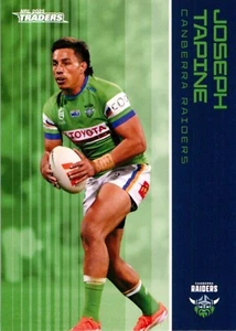 2025 Canberra Raiders NRL TLA Traders Card - Joseph Tapine - Picture 1 of 3