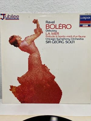 Sir Georg Solti / Ravel Bolero Debussy La Mer Prelude LP Vinyl - Image 1 of 4
