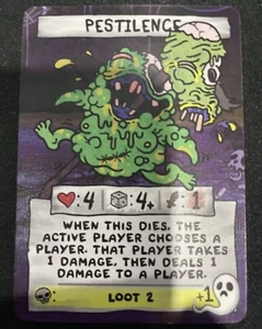 Alt Art | Pestilence | Binding Of Isaac Four Souls Kickstarter Exclusive - Bild 1 von 2