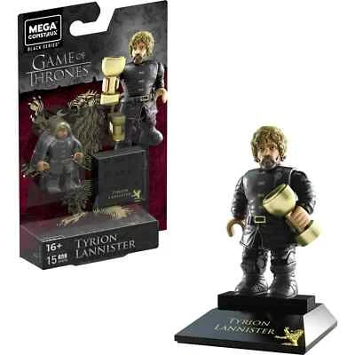 Figura Mega Construx Serie Negra Juego de Tronos Tyrion Lannister - Precintada Foto 1 de 4