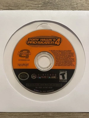 Tony Hawk's Pro Skater 4; Loose (Nintendo GameCube, 2002) - Image 1 of 4