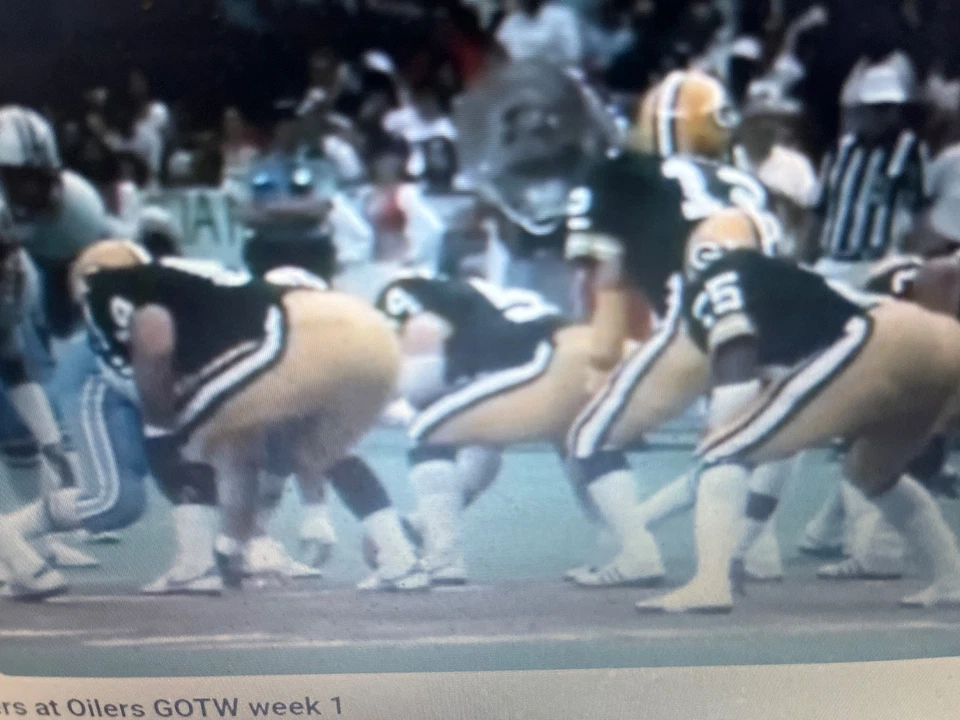 1983 Green Bay Packers at Houston Oilers game dvd - Image 1 of 1