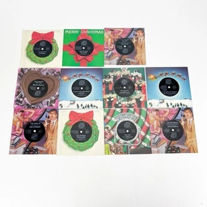 Vintage Lot Bundle of 11 Musigrams Flexi Disc Aretha Franklin Judy Garland - Picture 1 of 6