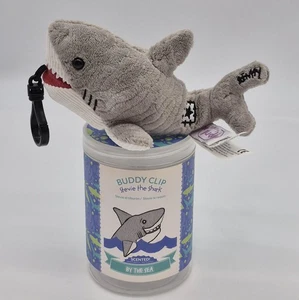 Scentsy Buddy Clip Stevie the Shark Plush Stuffed Animal Grey New - Picture 1 of 7