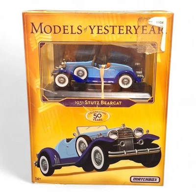 Matchbox Models of Yesteryear 1931 Stutz Bearcat Y-14/b K1879 Celebrating 50 - Image 1 of 4