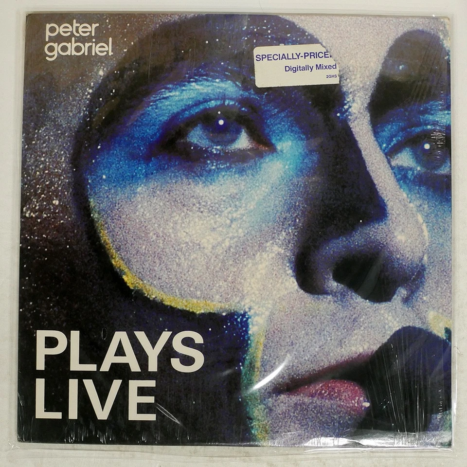 PETER GABRIEL PLAYS LIVE GEFFEN 2GHS4012 US 2LP - Image 1 of 2
