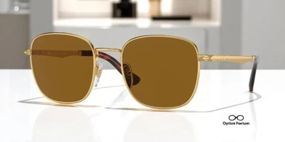 Gafas de sol unisex PERSOL PO2497S 114233 dorado marrón 52 mm Foto 1 de 2