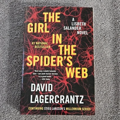 The Girl in the Spider's Web David Lagercrantz 2016 First Vintage Crime - Image 1 of 4