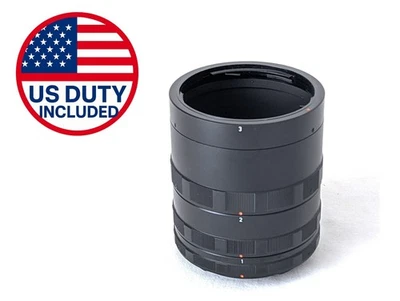 [TOP MINT] PENTAX 6x7 Auto Extension Tube Ring 1 2 3 Set 67 II Camera From JAPAN - Image 1 of 4