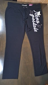 Aeropostale Womens XL Sweatpants Black - Picture 1 of 8