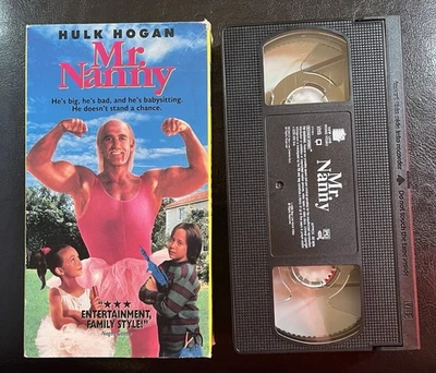 Mr. Nanny (VHS, 1993) Hulk Hogan, Sherman Hemsley 90s Comedy Wrestler  Tested - Image 1 of 4
