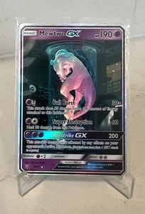 Mewtwo GX 78/73 Shining Legends Holo Rare Mewtube MP Holo Secret Rare - Picture 1 of 8