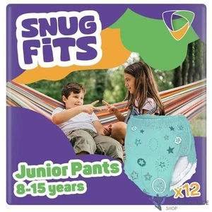 1x Drylife SnugFits Junior Incontinence Pants - Children 8-15 Years - Pack of 12 - Picture 1 of 7
