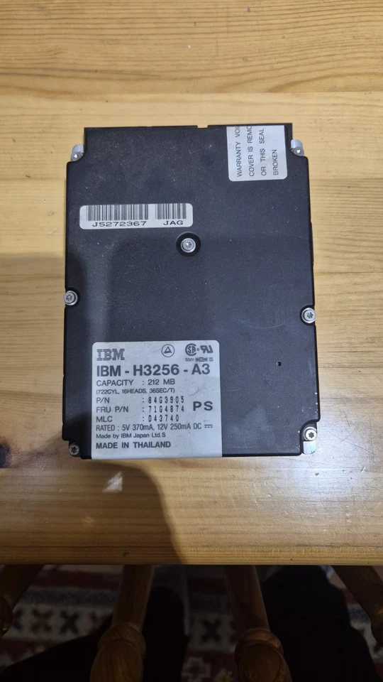 IBM H3256-A3 212mb - Hard Disk Drive 3.5 IDE - Immagine 1 di 1