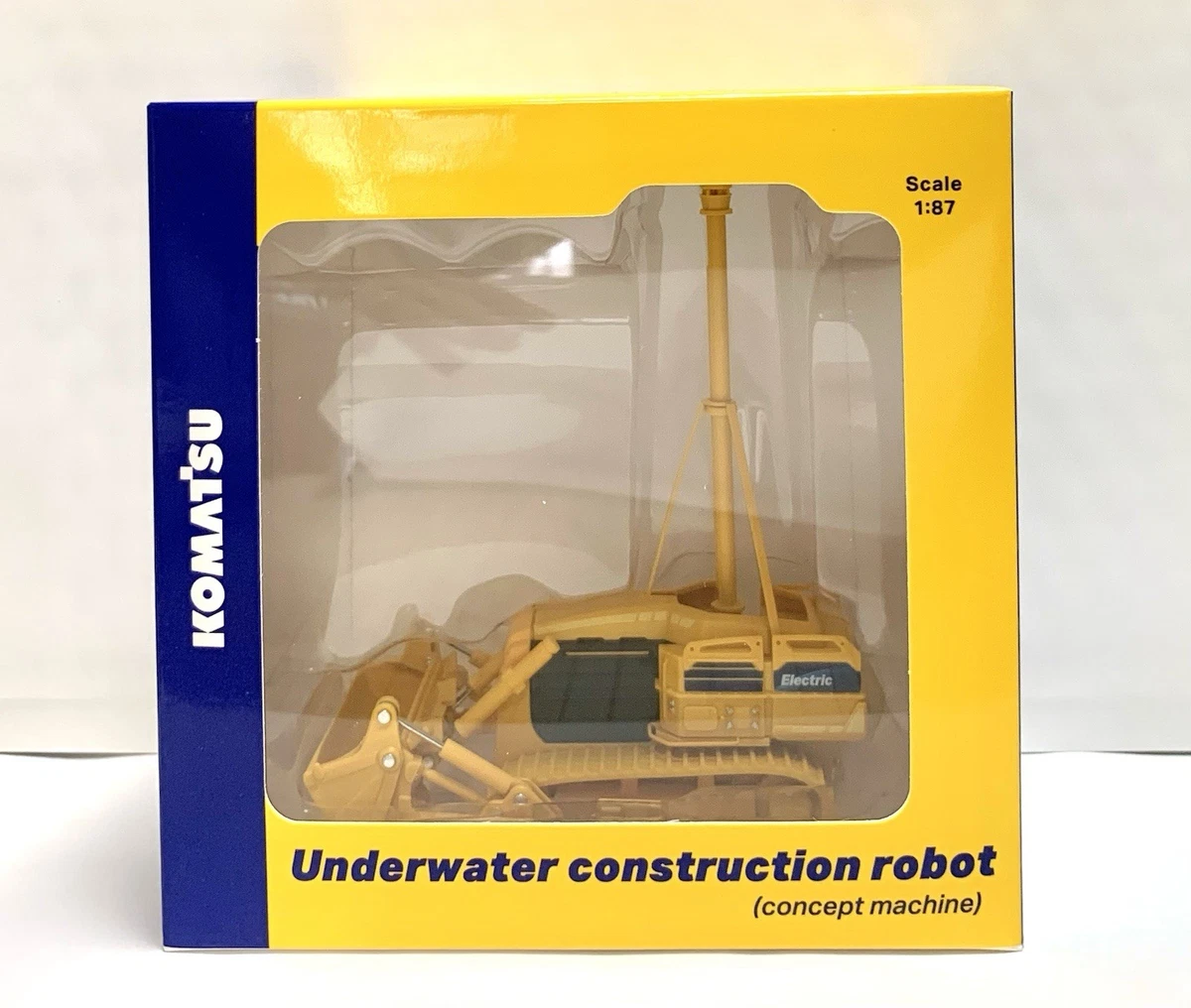 Komatsu Yellow 1:87 Scale Contemporary Manufacture Diecast