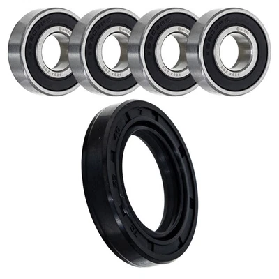 Комплект уплотнений подшипников колес NICHE для Yamaha IT250 TT500 SR500 6203-2RS - Изображение 1 из 4