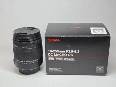 Sigma 18-250mm F/3,5-6,3 DC Makro OS HSM Objektiv für Nikon - Bild 1 von 4