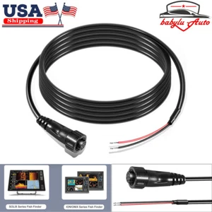 PC12 Power Cord Cable 6ft for Humminbird SOLIX ION ONIX Fish Finders 720085-1 - Picture 1 of 12