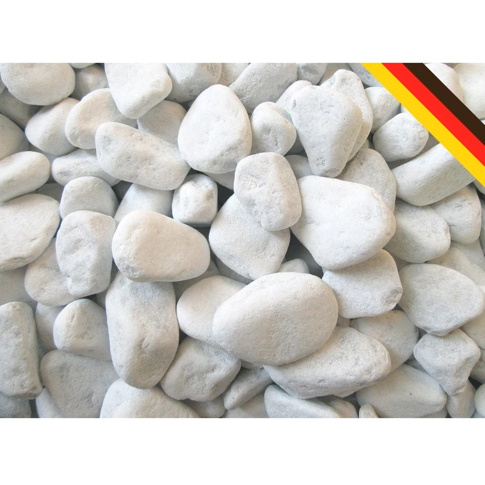 Dekosteine | Weiß | Marmorkies | Natursteine zur Dekoration | Zierkies | Carrara - Bild 1 von 1