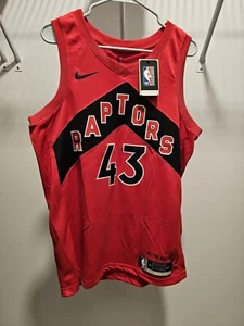 NBA Toronto Raptors Pascal Siakam Jersey NWT 48 Nike Swingman - Picture 1 of 3