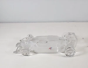 MIKASA 8” Crystal Lead Glass Formula One Indy 500 Race Car - Picture 1 of 7