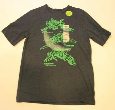 New OshKosh Boys Top Fighter Planes Short Sleeves 14 Year Boy NWT - Image 1 of 2
