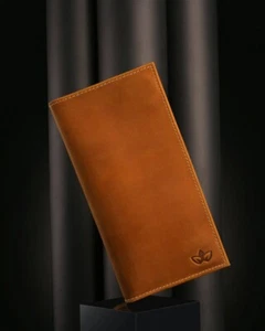 Cartera icónica Alpha Northelf marrón para hombre - Imagen 1 de 8