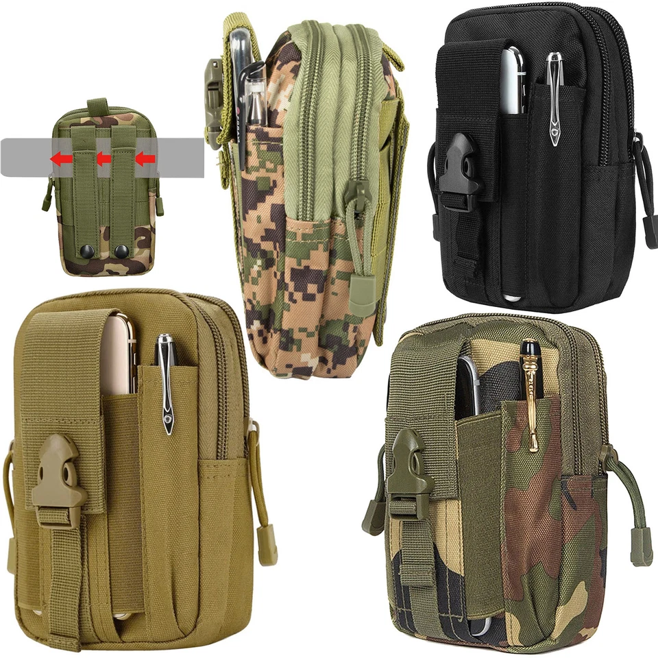 Outdoor Taktische Gürteltaschen Armee Tactical Molle Bauchtaschen Hüfttaschen