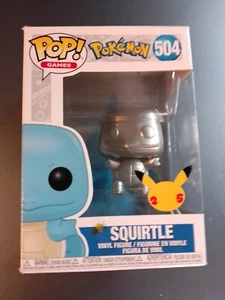 Pop Game Pokemon 504 Silver Squirtle - Picture 1 of 6