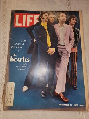 Vintage THE BEATLES LIFE magazine September 13TH, 1968 BEATLES REAL HISTORY  - Image 1 of 4