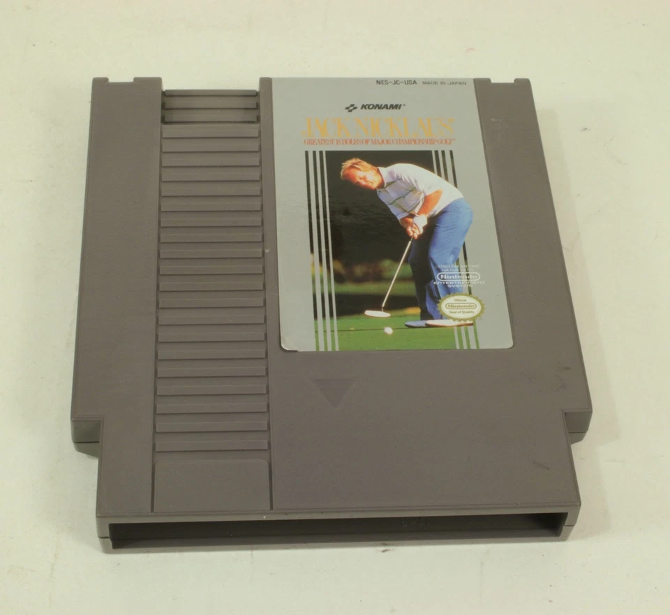 Nintendo NES Game Jack Nicklaus Golf Tested and Working - Image 1 of 1