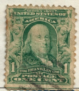 USA - 1902 -1903 Presidents & Other Famous People #2 - 1 Cent - Picture 1 of 1