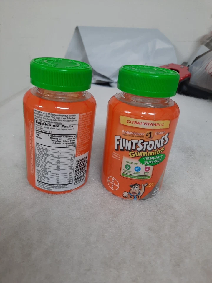 GOMITAS PICAPIEDRA + Multivitamínico Infantil Apoyo a la Inmunidad 40 ct - LOTE de 2 Foto 1 de 1