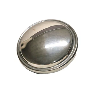 Coppa ruota cromata borchia copricerchio Ford Transit prima serie MK1 Furgone - Imagen 1 de 3