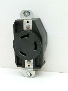 Arrow Hart-Lock 6360 Twist Locking Receptacle 30A 277VAC 2-Pole 3W 277V L7-30R - Picture 1 of 6