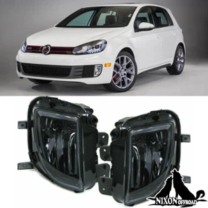 L&R Fog Lights for 2010-2014 VW Volkswagen GTI MK6 11-15 Jetta GLI Bumper Lamp - Picture 1 of 6