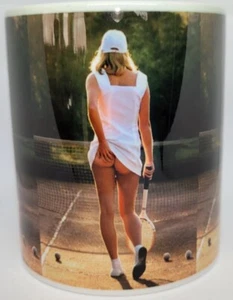 Tennis Girl MUG 1976 Martin Elliott British Pinup Fiona Butler ATHENA Posters  - Picture 1 of 6