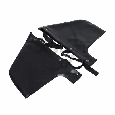 Blk Engine Guard Soft Chaps Lower Leg Warmer Bag For Victory Jackpot Boardwalk Foto 1 de 4