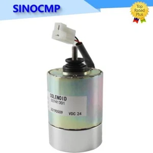 12V/24V Fuel Stop Solenoid 03741301 For Haulotte H21TX H23TPX H25TPX - Picture 1 of 8