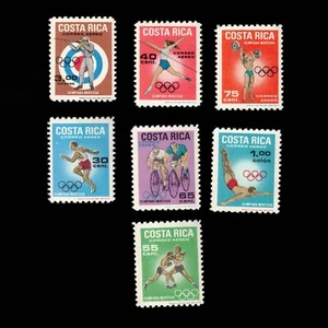 Costa Rica, Scott C481-C487, Olympic Games, 1969, MH, 107169 - Picture 1 of 2