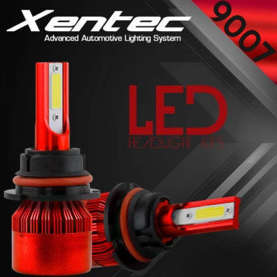 XENTEC LED HID Headlight kit 9007 HB5 White for 2002-2003 Lincoln Blackwood - Image 1 of 4