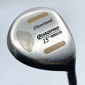 Cleveland Quadpro 3 Fairway Wood 15* Bimatrx RXi Stiff Graphite Mens RH 43” - Picture 1 of 10